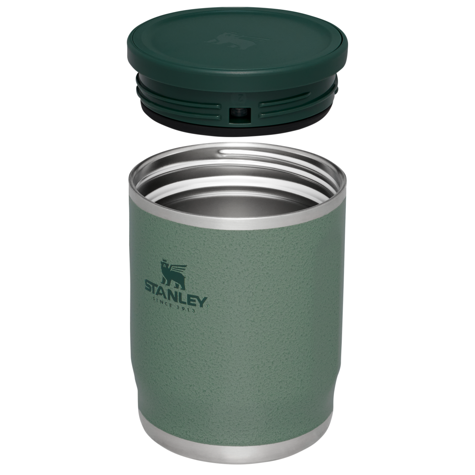 B2B_Web_PNG-The-Adventure-2-0-To-Go-Food-Jar-18oz-0-53L-Hammertone-Green-Hero-Exploded.png