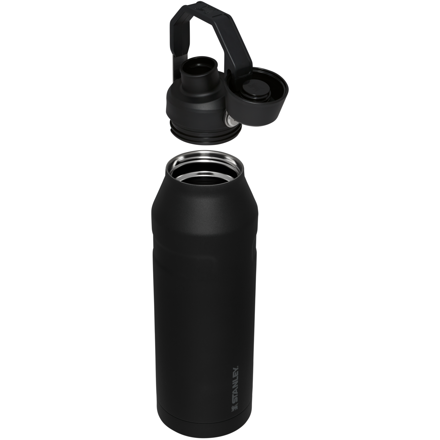 B2B_Web_PNG-The-IceFlow-Aerolight-Water-Bottle-Fast-Flow-50OZ-Black-Hero-Exploded.png