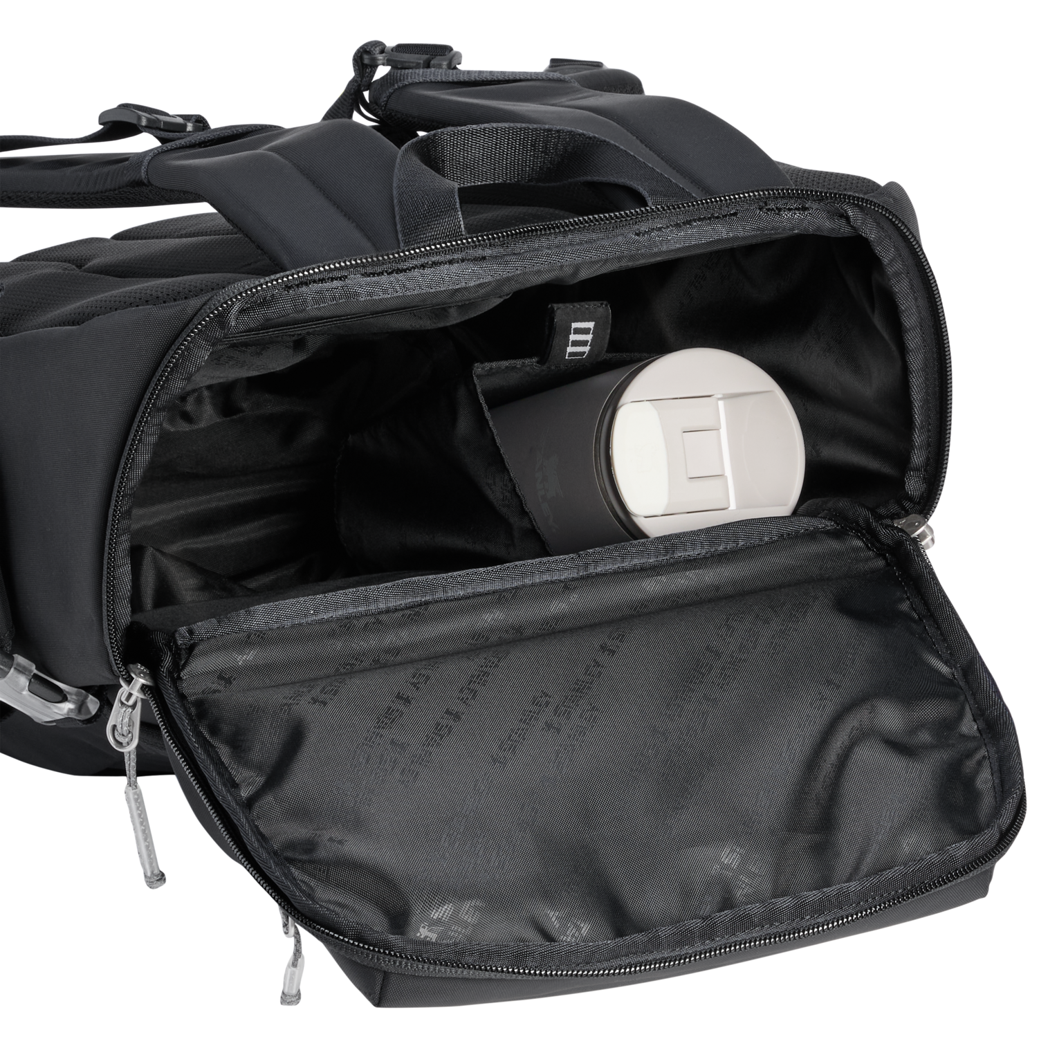 Web_PNG_Square-2024-12-03_TheVitalizeMacroMethodBackpack30.9QT-Black-DetailInteriorCompartment.png