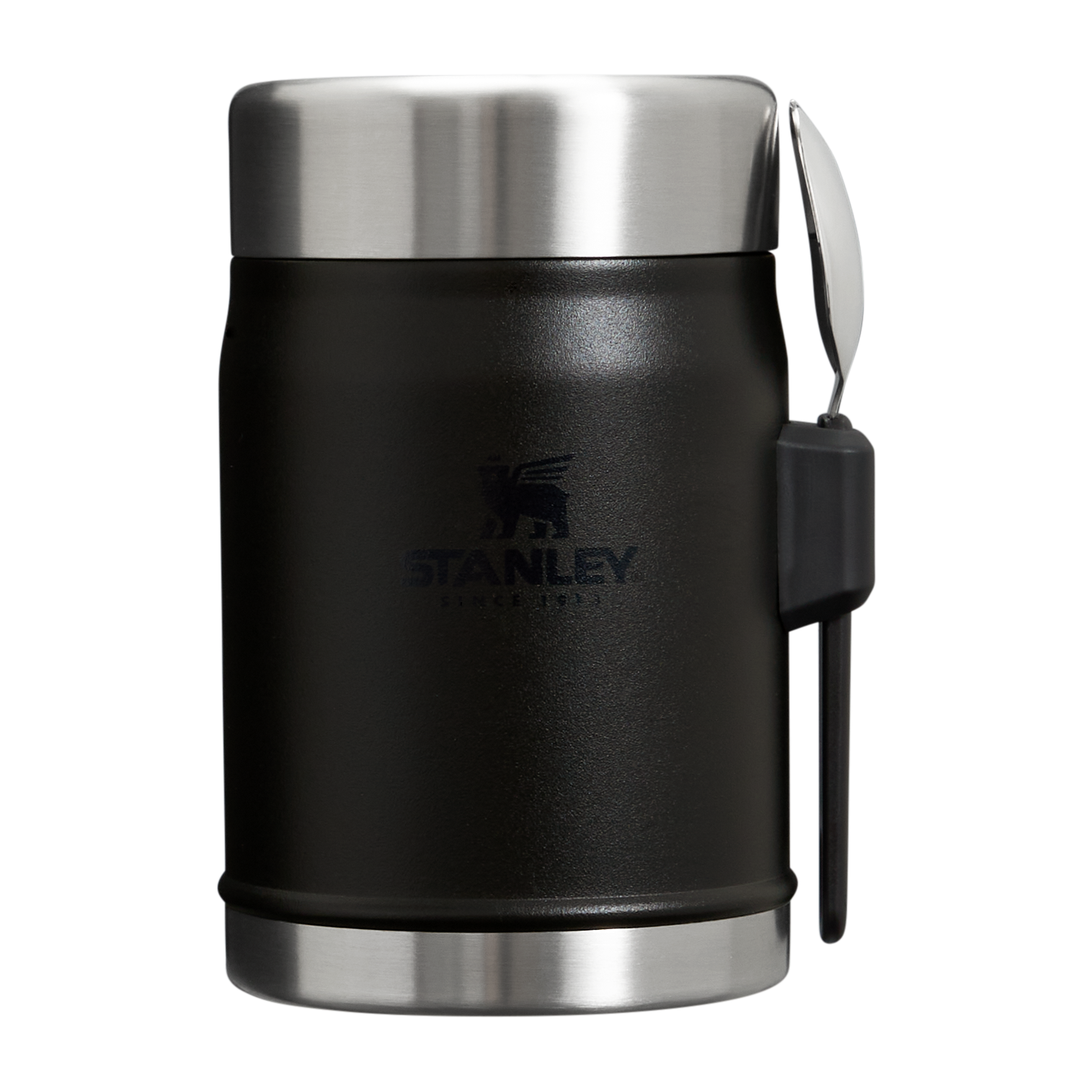 Web_PNG_Square-TheLegendaryClassicFoodJar_Spork14OZ-Black2.0-Front.png